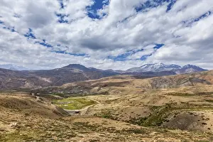 Langza, high altitude village in Himalayas