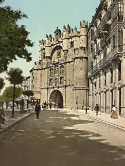 L'Arc de Triomphe, Burgos, Spain, c