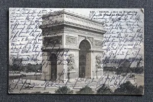 L'Arc de Triomphe, Paris, France