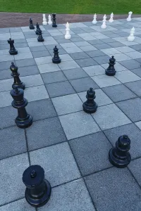 Large chess set, Altenberg municipality