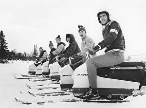 Larven (The caterpillar) A Swedish unconventional snowmobile that has now reached cult status. It consisted of a long caterpillar track with a seat where the driver sat and steered with the help of his weight and with his skis