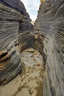 Las Grietas Volcano Columns, Lanzarote