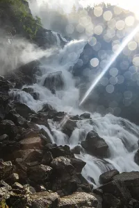 Latefossen, Skate, Norway, Europe