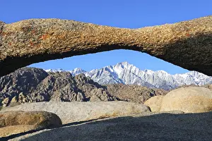 Lathe Arch and Mt. Whithey, Alabama Hills