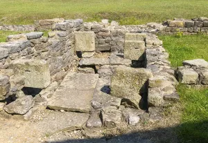 Latrine at Roman fort of Arbeia