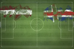 Latvia vs Iceland Soccer Match