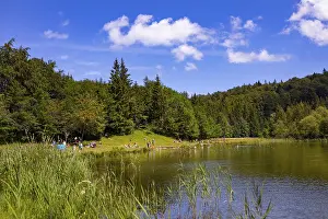 Laudachsee on the Gruenberg, Gmunden