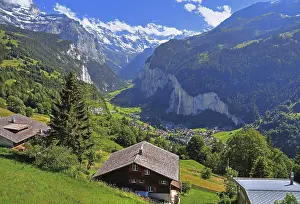 Lauterbrunnen Valley with Breithorn