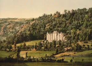 Le Cantal, Chateau Anteroche, near Murat