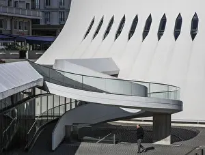 Le Havre, cultural centre LE VOLCAN by Oskar Niemeyer 1977-82