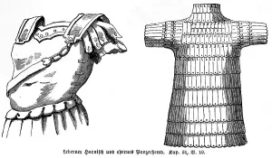 Leather armour and brazen armour