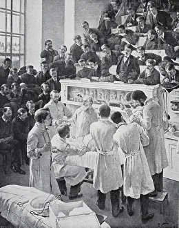 Lecture Hall for Instruction in Vienna Hospital