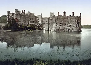 Leeds Castle, south-east of Maidstone