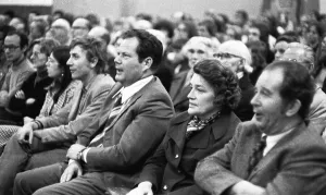 The left-oriented Socialist German Workers Youth (SDAJ)
