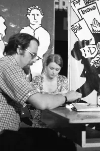 The left-oriented Socialist German Workers Youth (SDAJ)