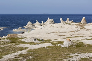 Legendary dolomite formations at Porsangerfjord