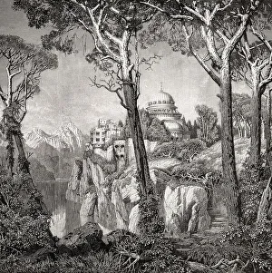 The legendary Grail Castle