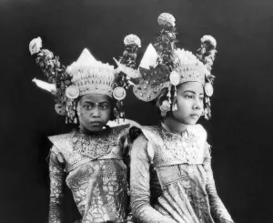 Legong is a form of Balinese dance