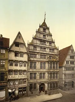 The Leibnitzhaus in Hanover, Lower Saxony