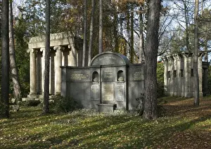 Leipzig, South Cemetery, left Tomb of Hase
