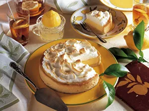Lemon mousse cake, Greece, Europe