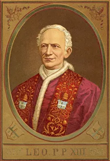 Leo XIII, was Pope from 1878, 1903
