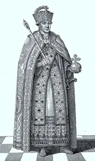 Leopold II in Imperial Regalia