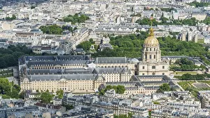 Les Invalides, view from Eiffel Tower