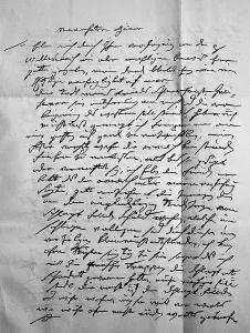 Letter from Prince Bluecher dated 16 July 1813