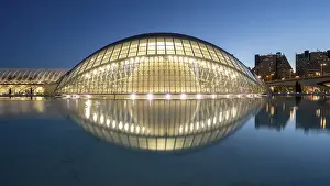 L'Hemisferic in the City of Arts and Sciences
