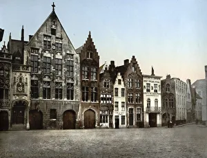 The Library, Bruges, Belgium, ca 1895