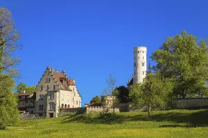 Lichtenstein Castle, fairytale castle of Wurttemberg