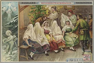 Liebig picture series Christmas customs