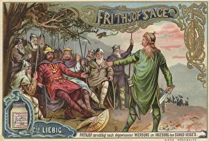 Liebig picture series Frithjof Sage