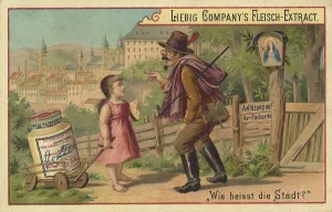 Liebig series of puzzles, What is the name of the town