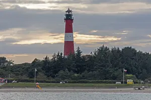 Lighthouse, beach, Hornum