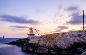 Lighthouse in the evening, Hoenoe Klava