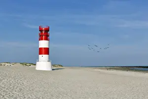 Category Historic EN Prints: Lighthouse Helgoland dune on the south beach