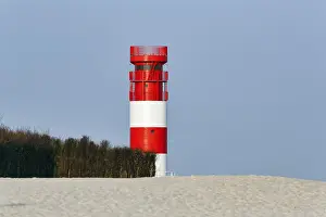 Category Historic EN Prints: Lighthouse Helgoland dune on the south beach