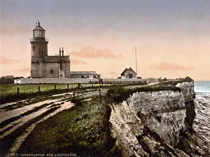 Lighthouse, Hunstanton, ca 1895