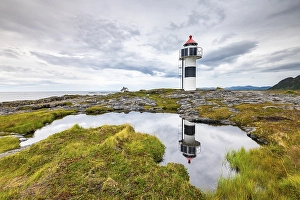 Category Scandinavia Prints: Lighthouse on the island of Andoya