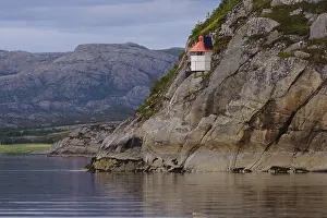 Lighthouse, Lauvsnes, North Trondelag, Norway