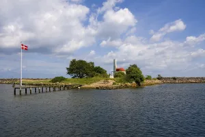 Lime kiln on Fredericksholm in the harbour of Marstal