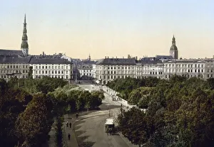 Lime Street and the Promenade, Riga