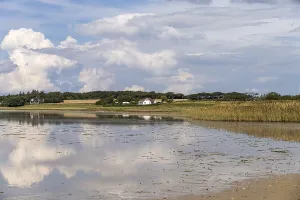 Limfjord coast on the Salling peninsula