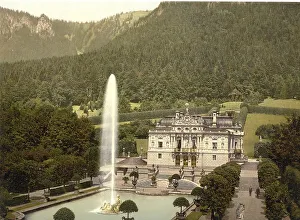 Linderhof Castle in Upper Bavaria