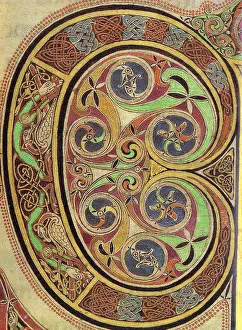 The Lindisfarne Gospels is an illuminated manuscript gospel book produced around the year 700 CE in a monastery