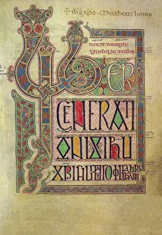 The Lindisfarne Gospels is an illuminated manuscript gospel book produced around the year 700 CE in a monastery
