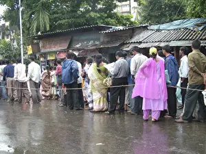 Line for Siddhi Vinayak temple
