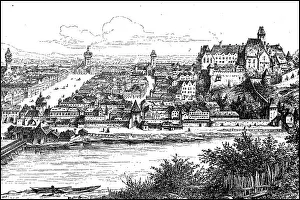 Linz, Austria, at the beginning of the 17th century